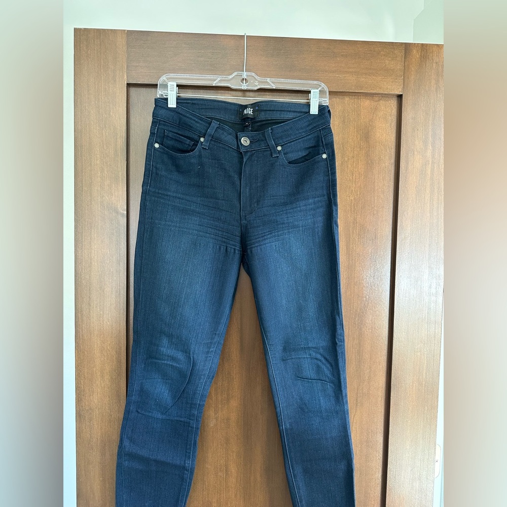 Paige Jeans: Dark Wash, Skinny